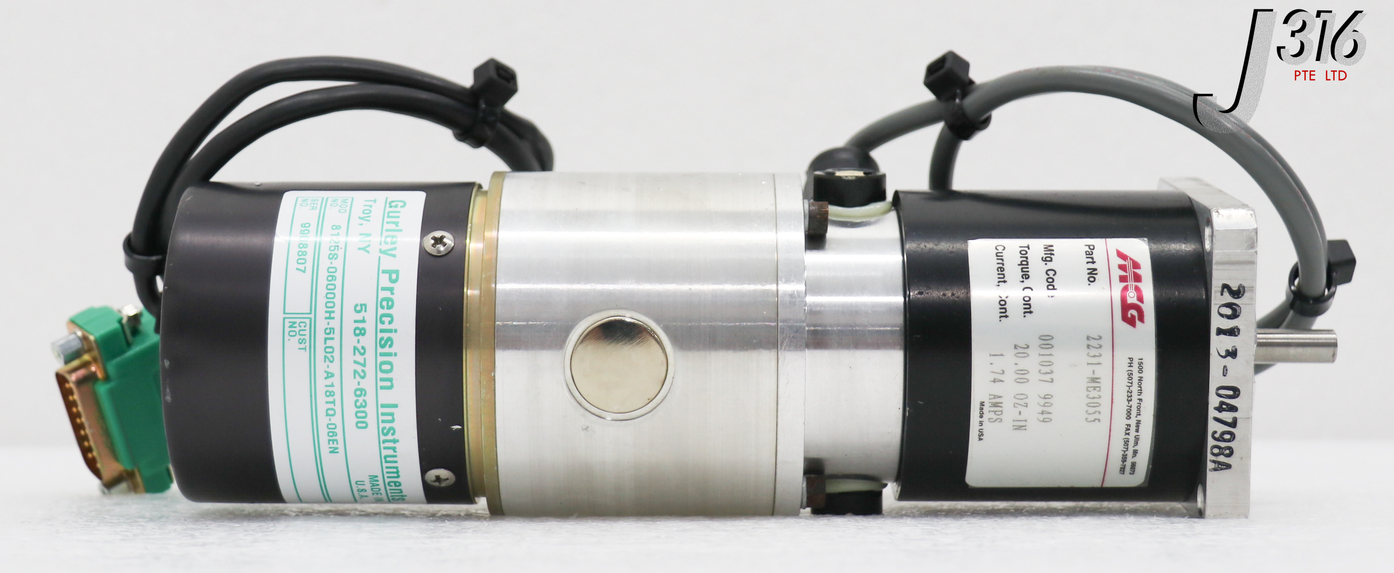 34800 MCG SERVO MOTOR W/ ENCODER 2231-ME3055 | eBay